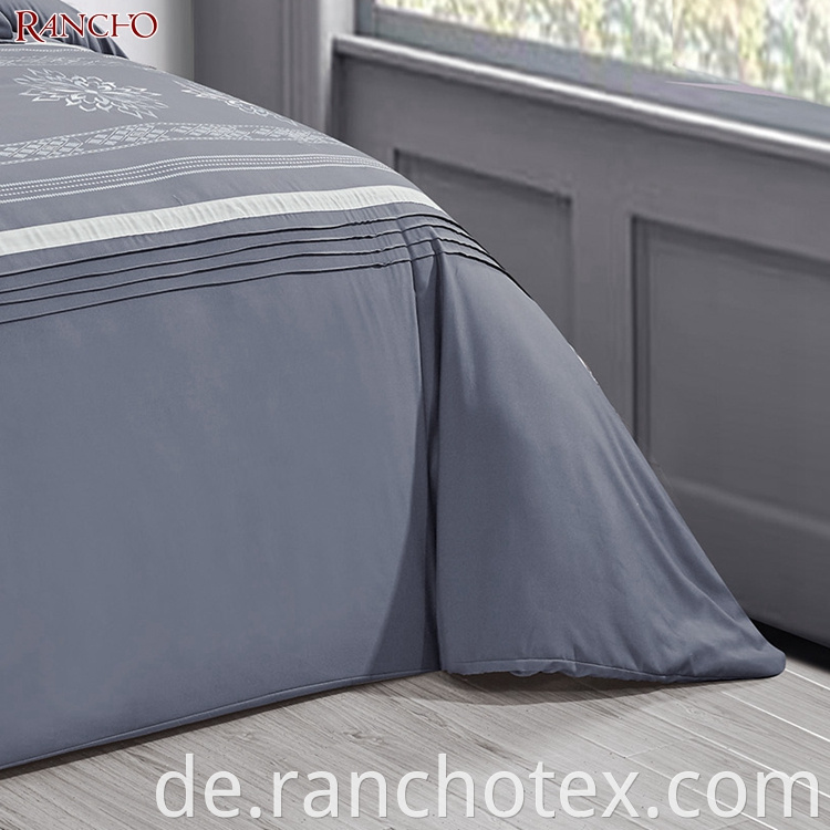 Großhandel Bettwäsche -Set mit Bettdeckungs- und Match -Vorhängen mit Designer Bettlaken Handtücher Bettschütze mit Kopfdecker
